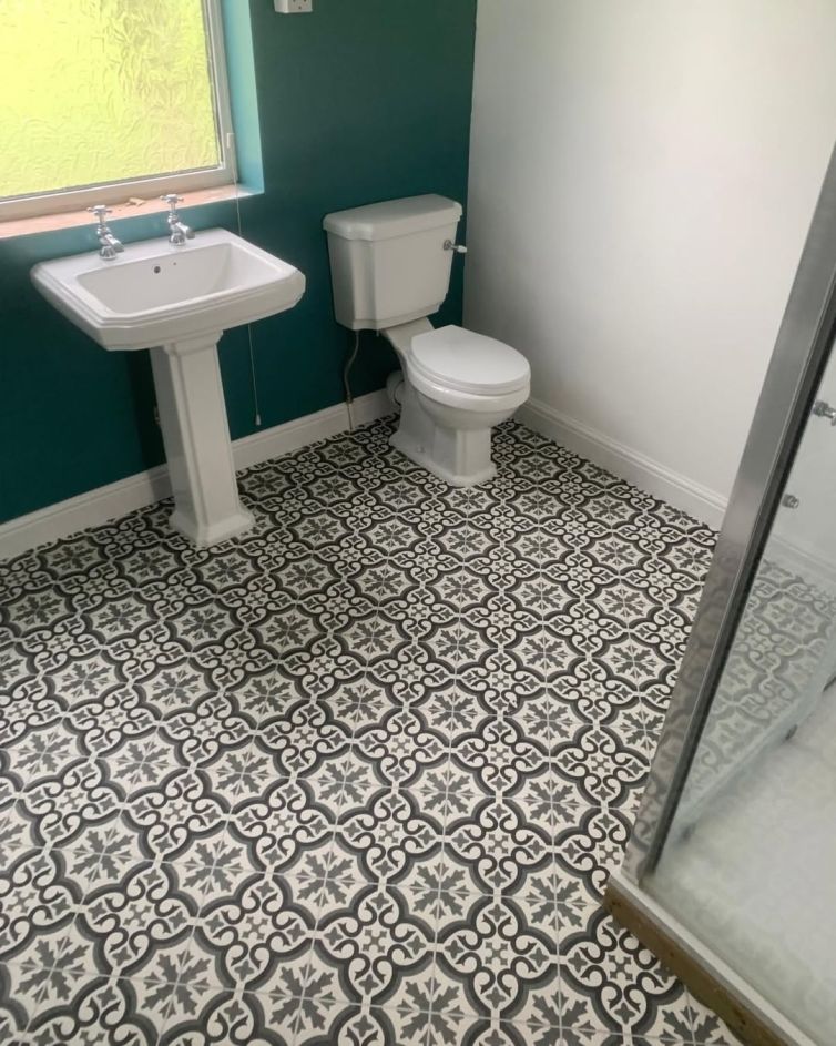 Bathroom flooring