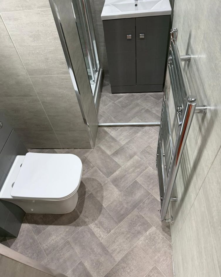 Bathroom flooring