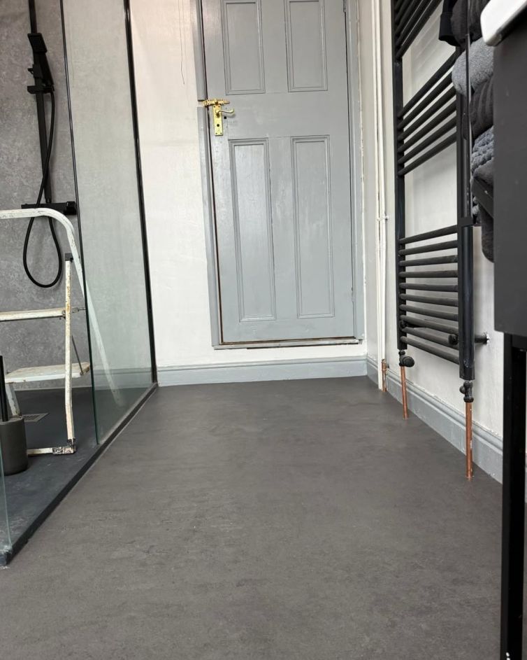 Bathroom flooring