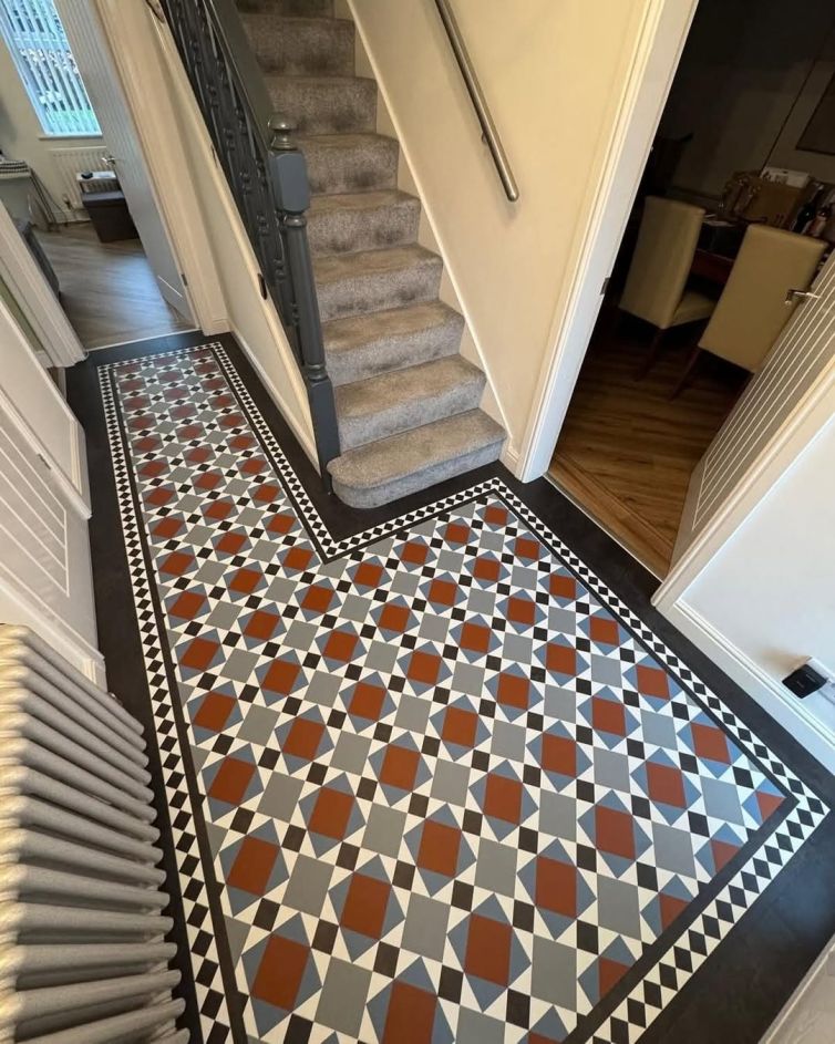 geometric pattern flooring (2)